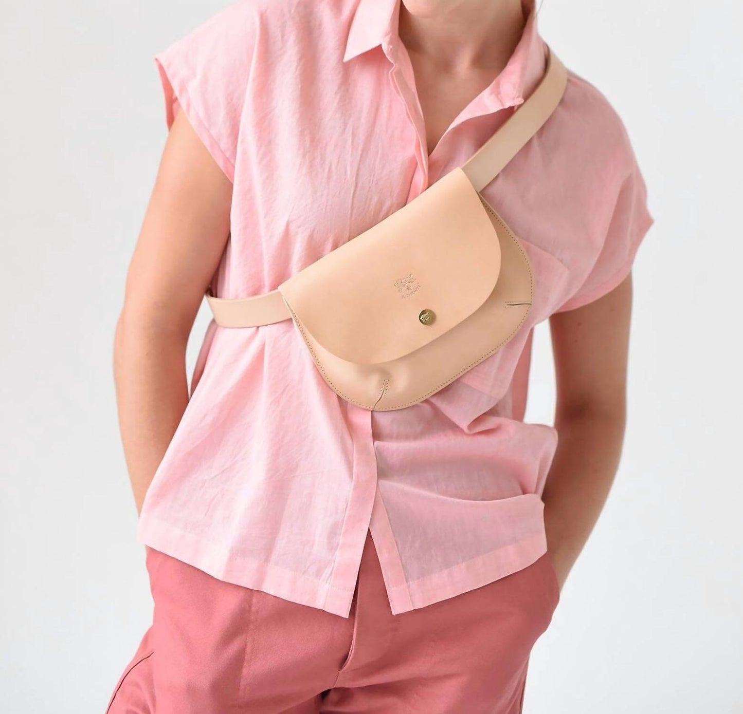 Women's Leather Belt Bag