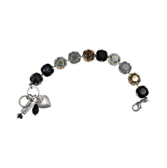 Damenarmband „Schwarze Orchidee“