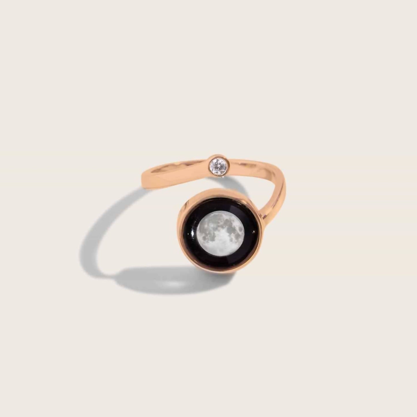 Verstellbarer Cosmic Spiral Ring für Damen