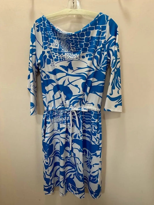 Damen-Blousonkleid mit Taschen