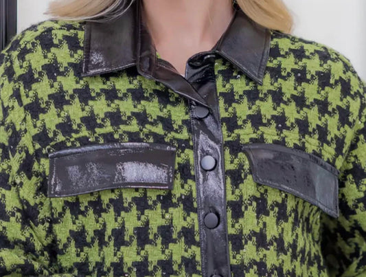 Electric Houndstooth Jacket