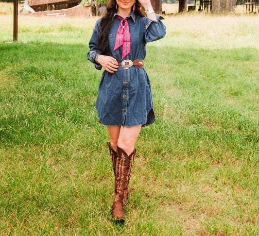 Annie Denim Dress