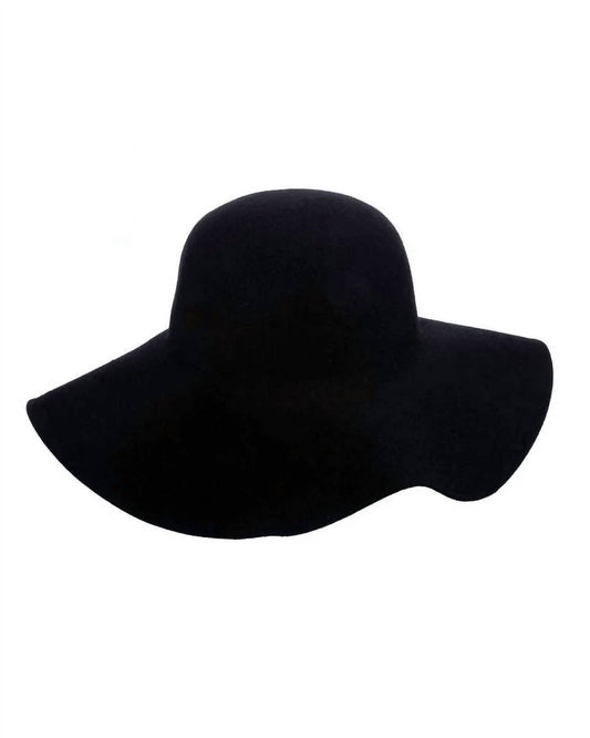Women's Wool Felt Big Brim Hat