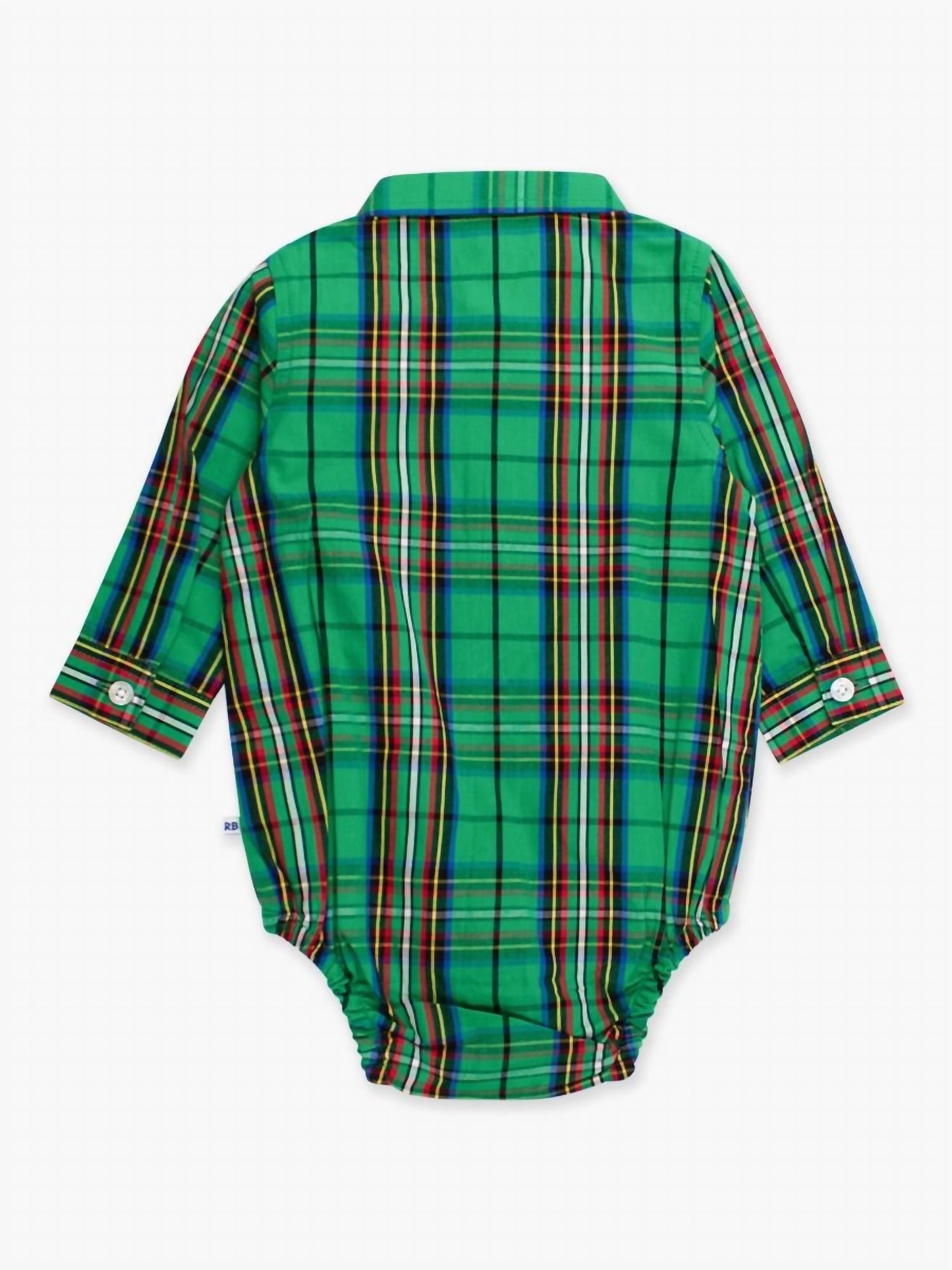 Langärmliger Baby-Body mit Knopfleiste