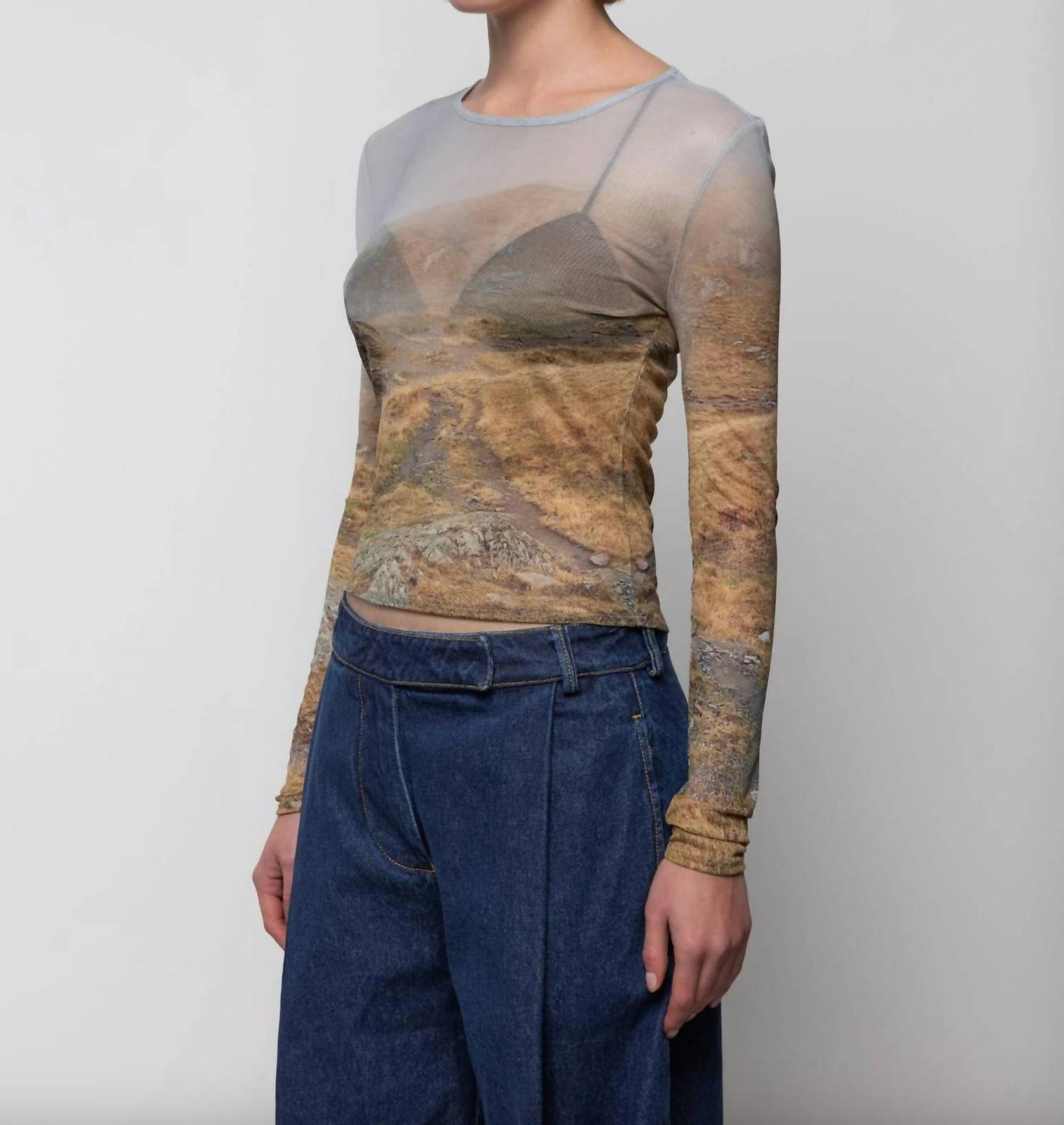 Damen Negoiu Mesh-Top