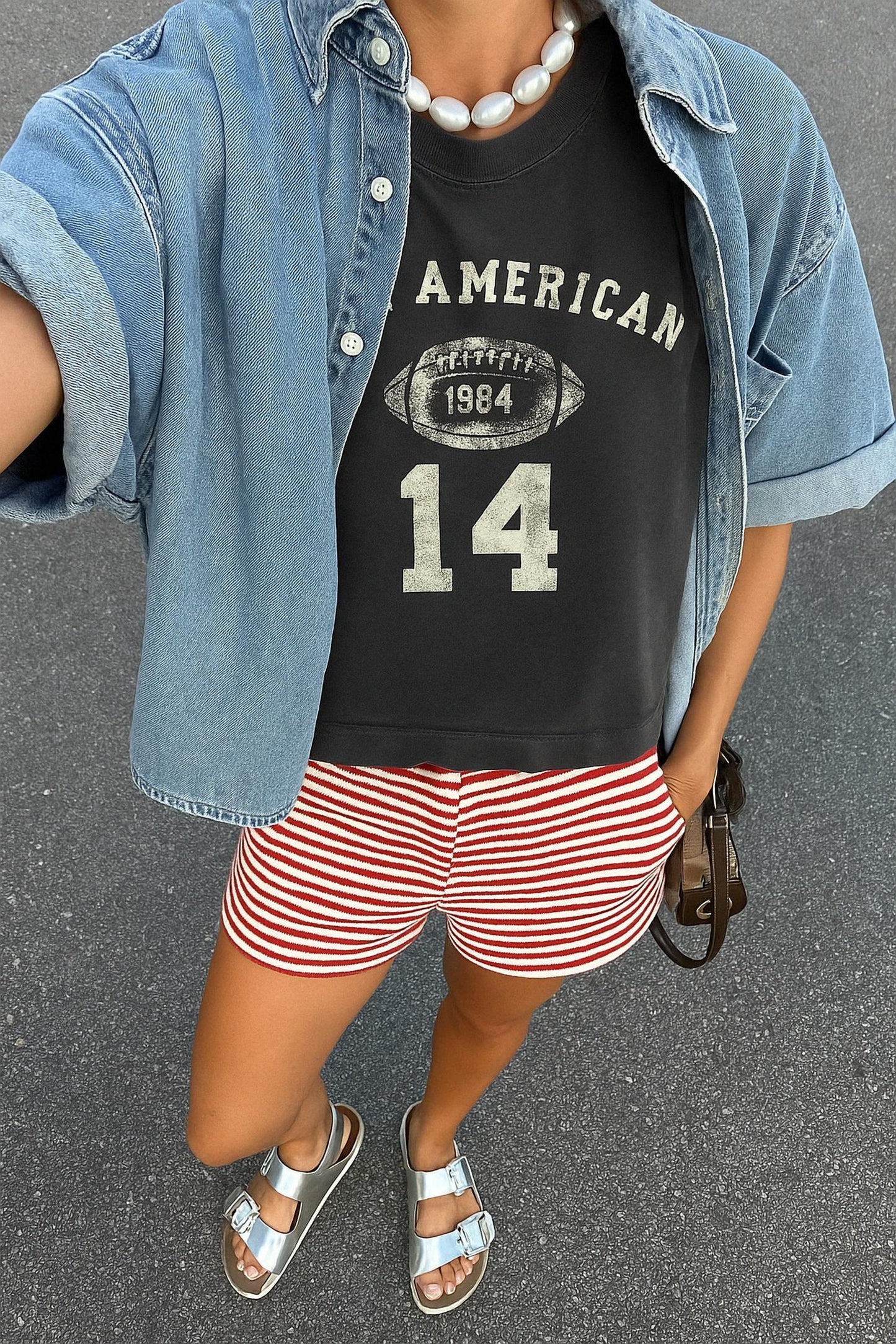 Alltags-Boxy-T-Shirt