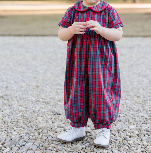Boys James Long Bubble Romper