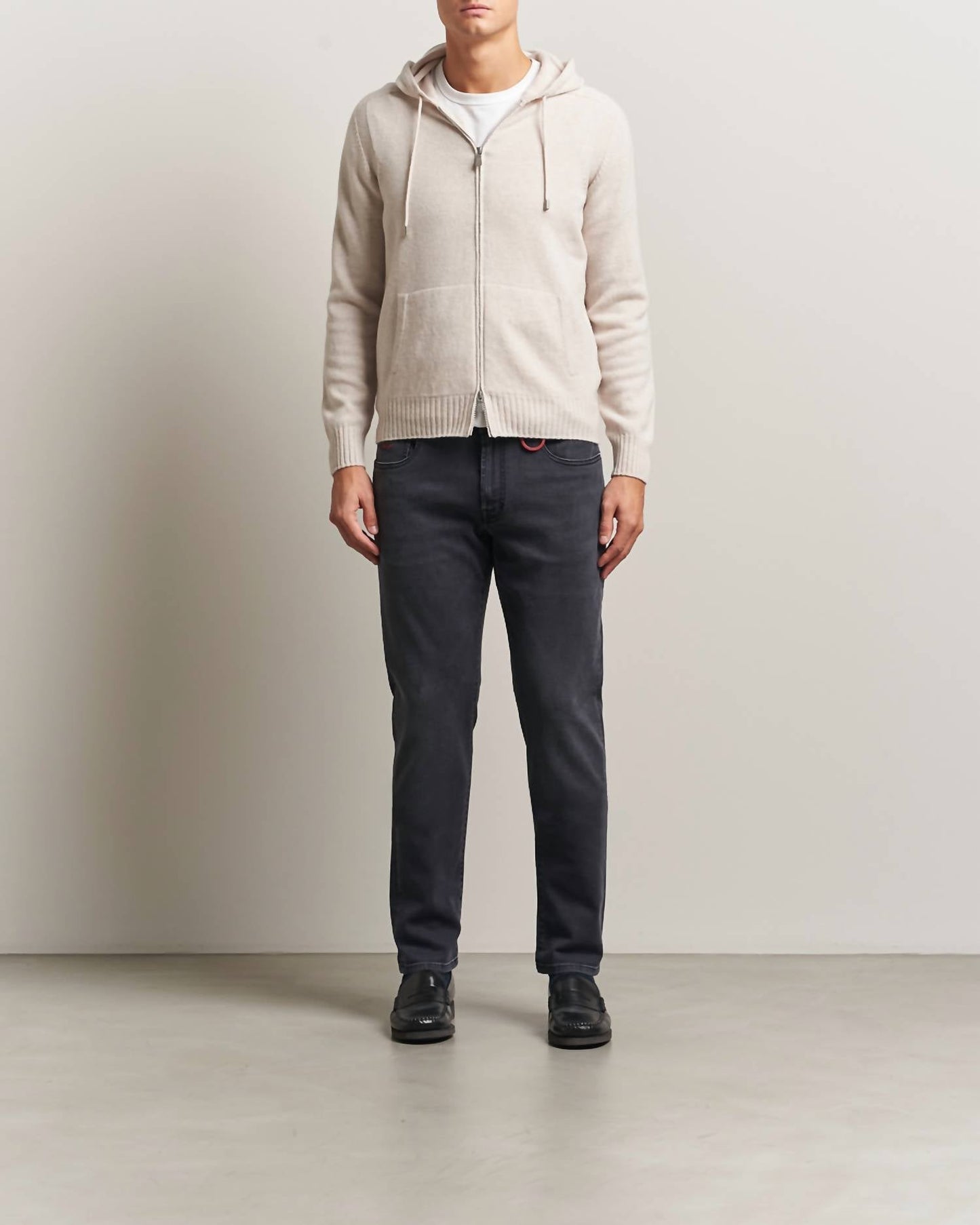 Michelangelo Stretch-Denim Straight Leg Jeans