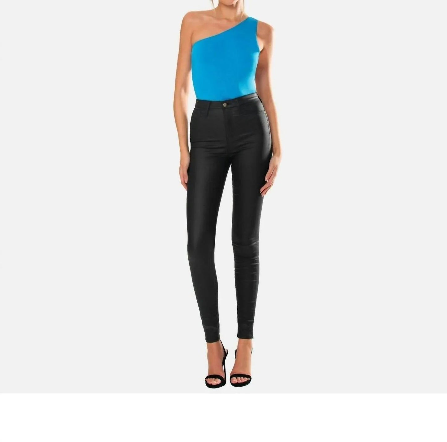 Ezra Asymmetrical Bodysuit Back Cut Out