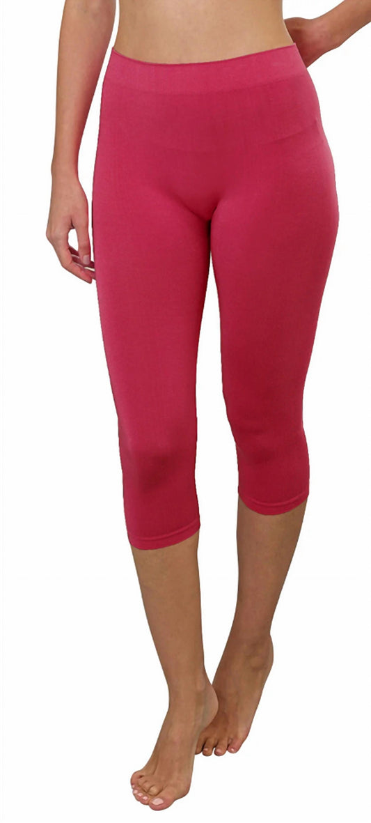 Women's Luxury Legging Bamboo Fabric Capri