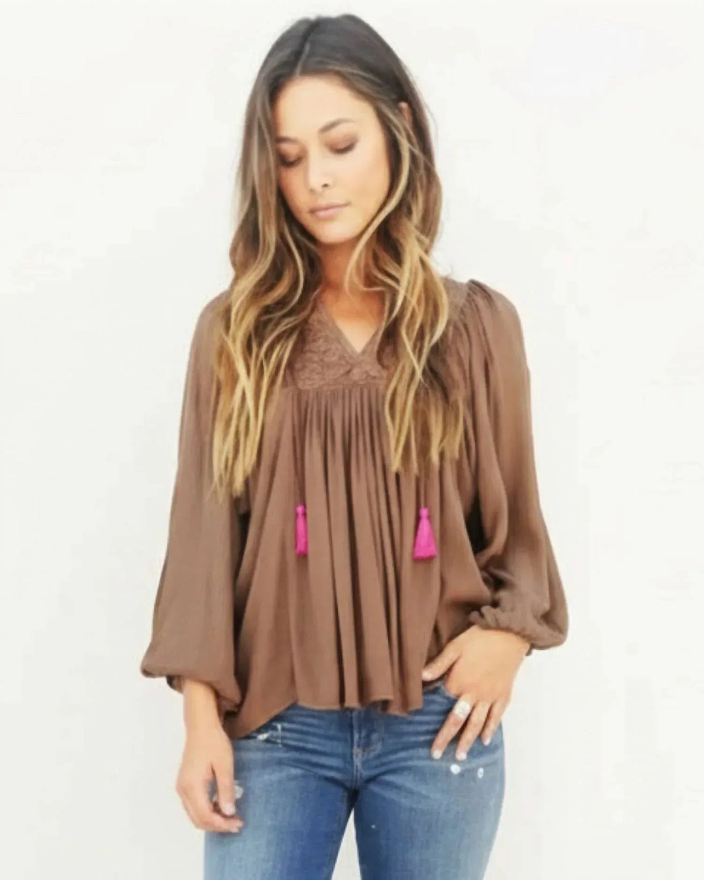 Dalhia V-neck Tunic
