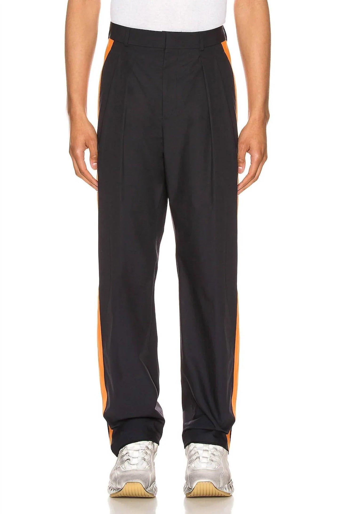 Contrast Panel Trousers