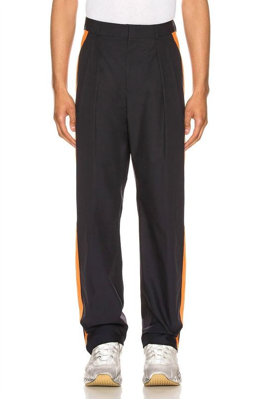 Contrast Panel Trousers