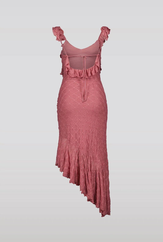 Women's Crinkled Jersey Dress