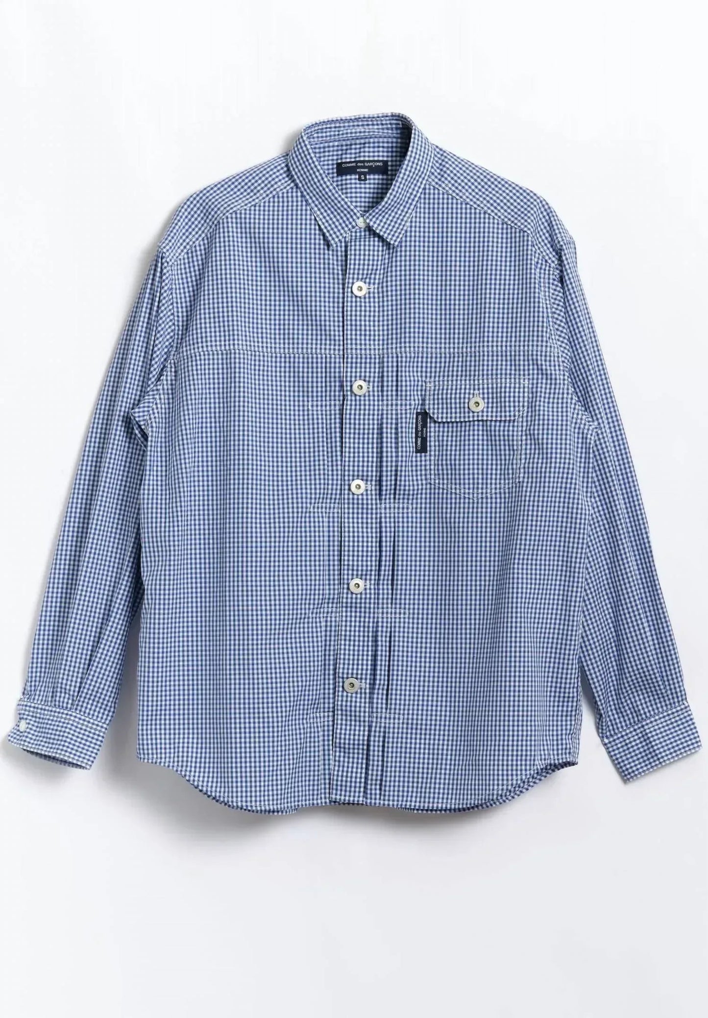 Herren-Gingham-Hemd