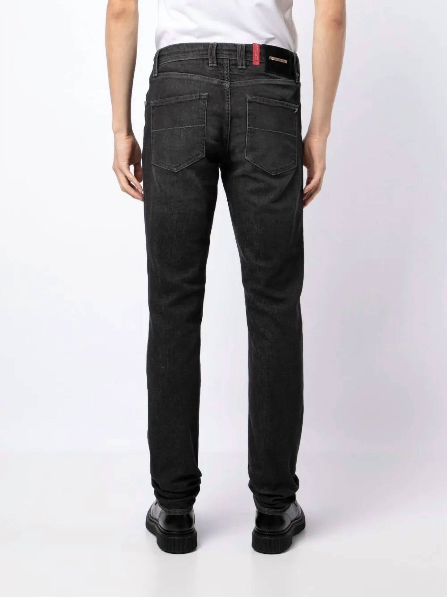 Leonardo Stretch-Jeans mit schmalem, geradem Bein