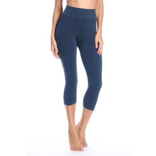 Women's Luxury Legging Bamboo Fabric Capri