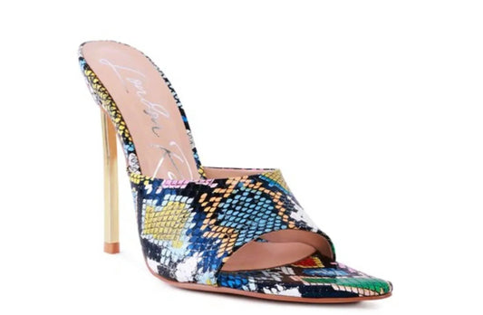 Women's Heeled Pointed High Heel Sandals