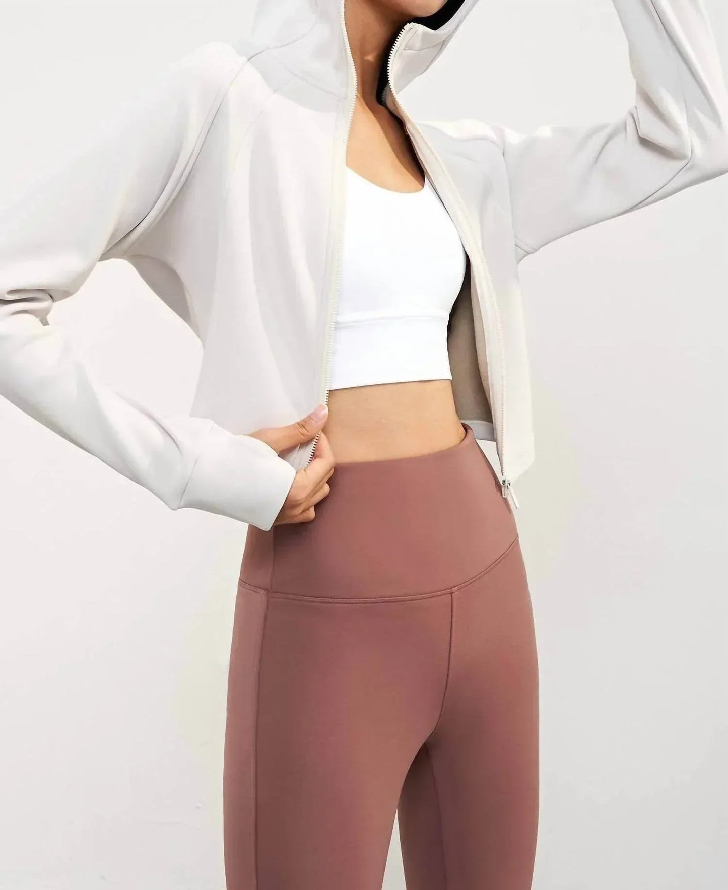 LuminaLuxe Fleece-Trainingsjacke