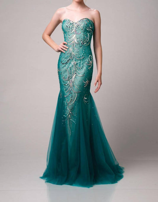 Strapless Maxi Mermaid Dress