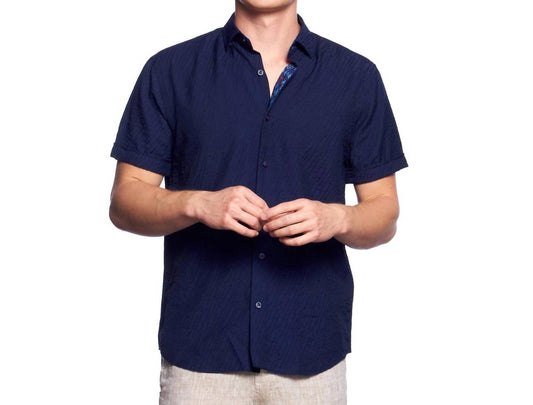 I Don't Kow Short Sleeve Button Down Shirt
