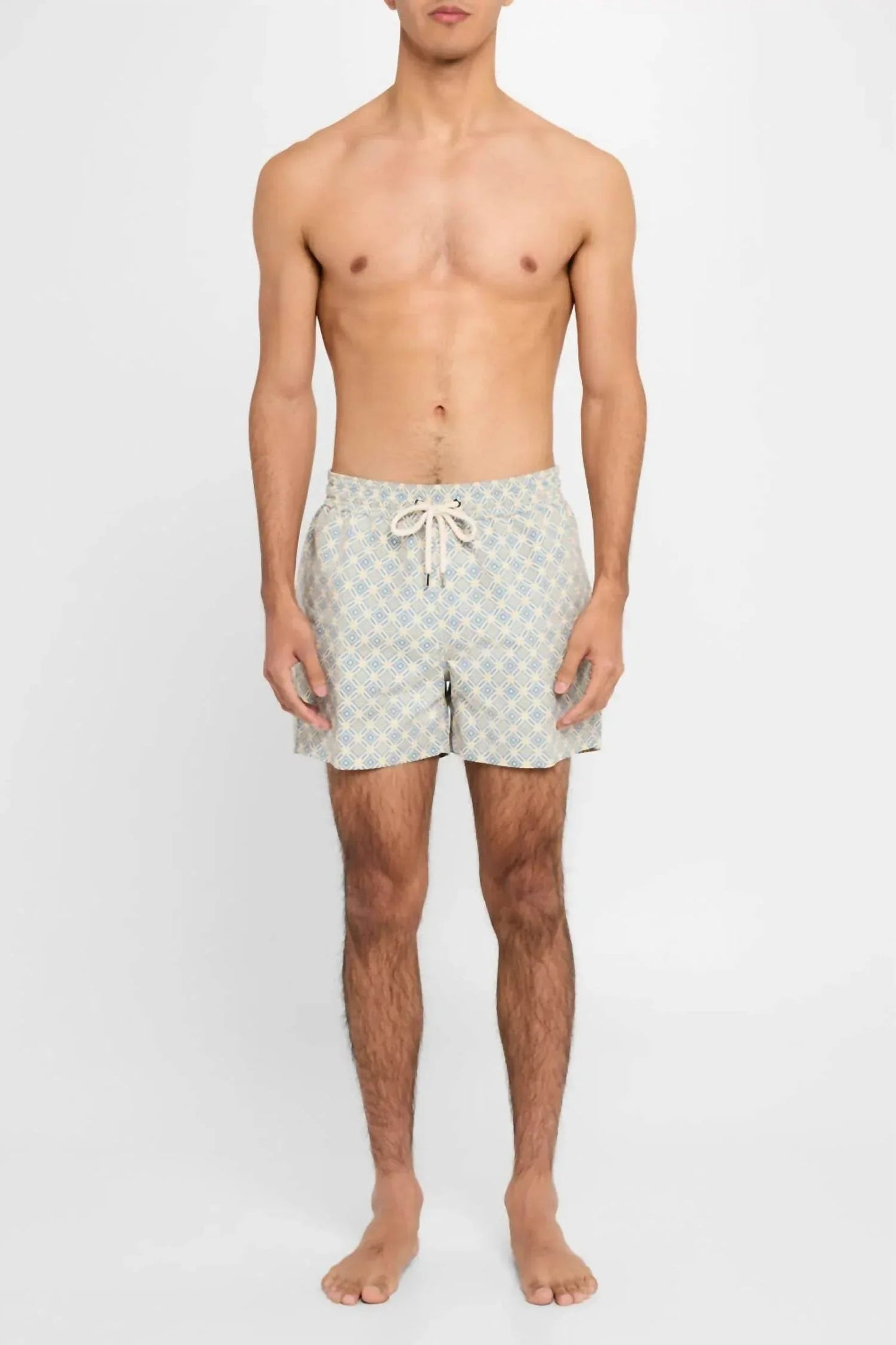 Sport Angora Trelica Bedruckte Badeshorts