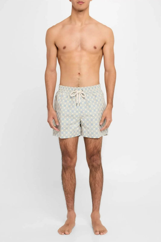 Sport Angora Trelica Bedruckte Badeshorts