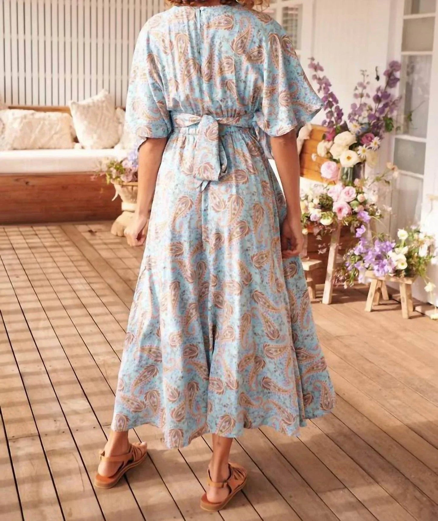 Lailah Print Fields Maxi Dress
