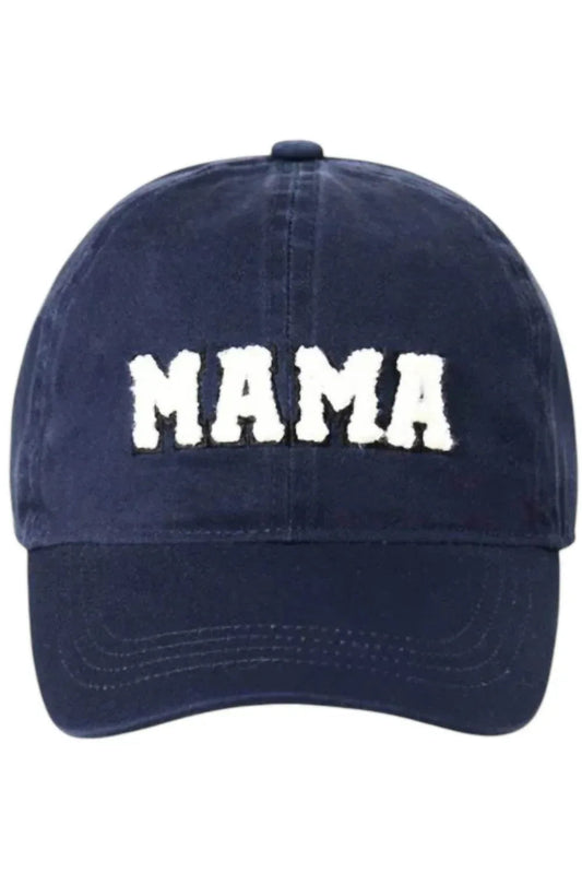 Women's Mama Chenille Patch Cap