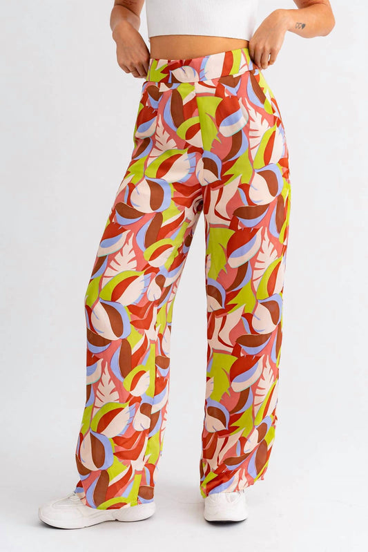 Jungle Breeze Hose mit weitem Bein