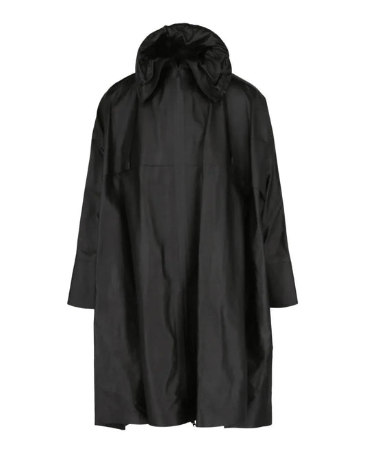 Women's Oversized Leather Trench Coat