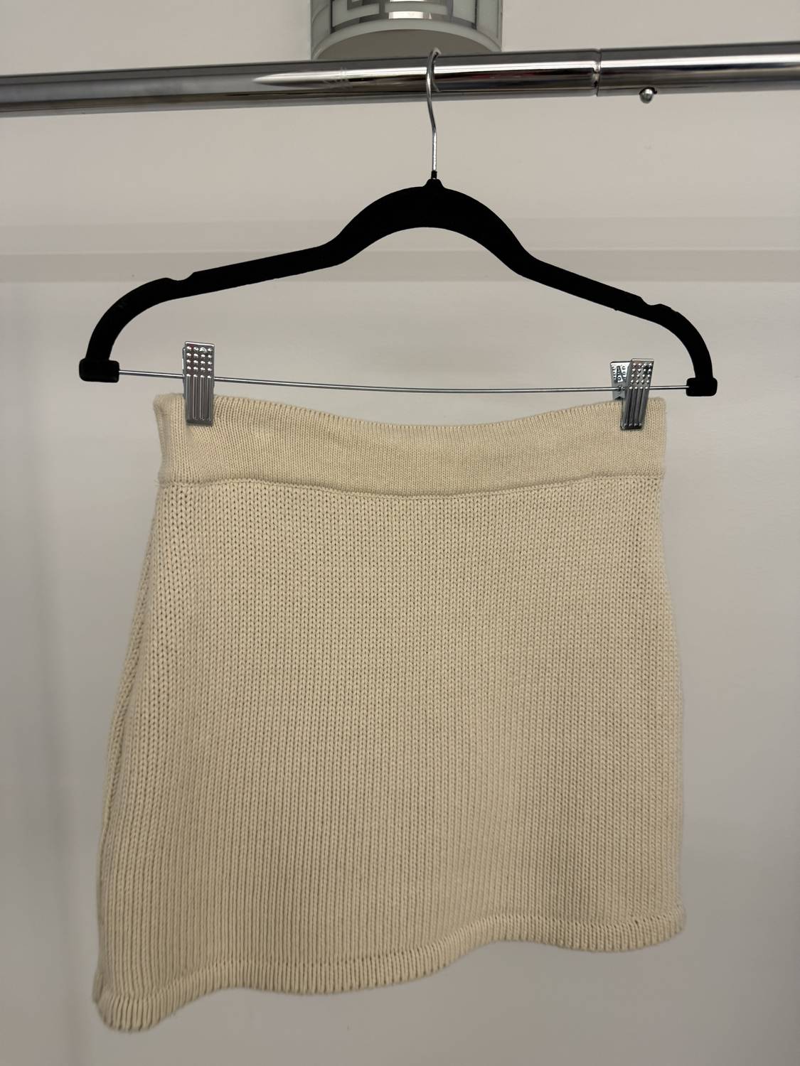 Gestrickter Minirock für Damen