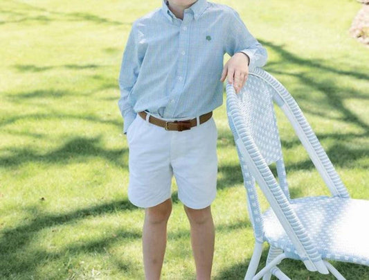 Boys Performance Roscoe Button Down Shirt