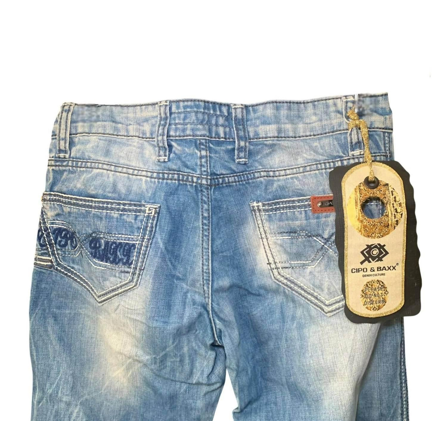 Women's Hand-sewn Beadwork & Embroidered Design Jeans