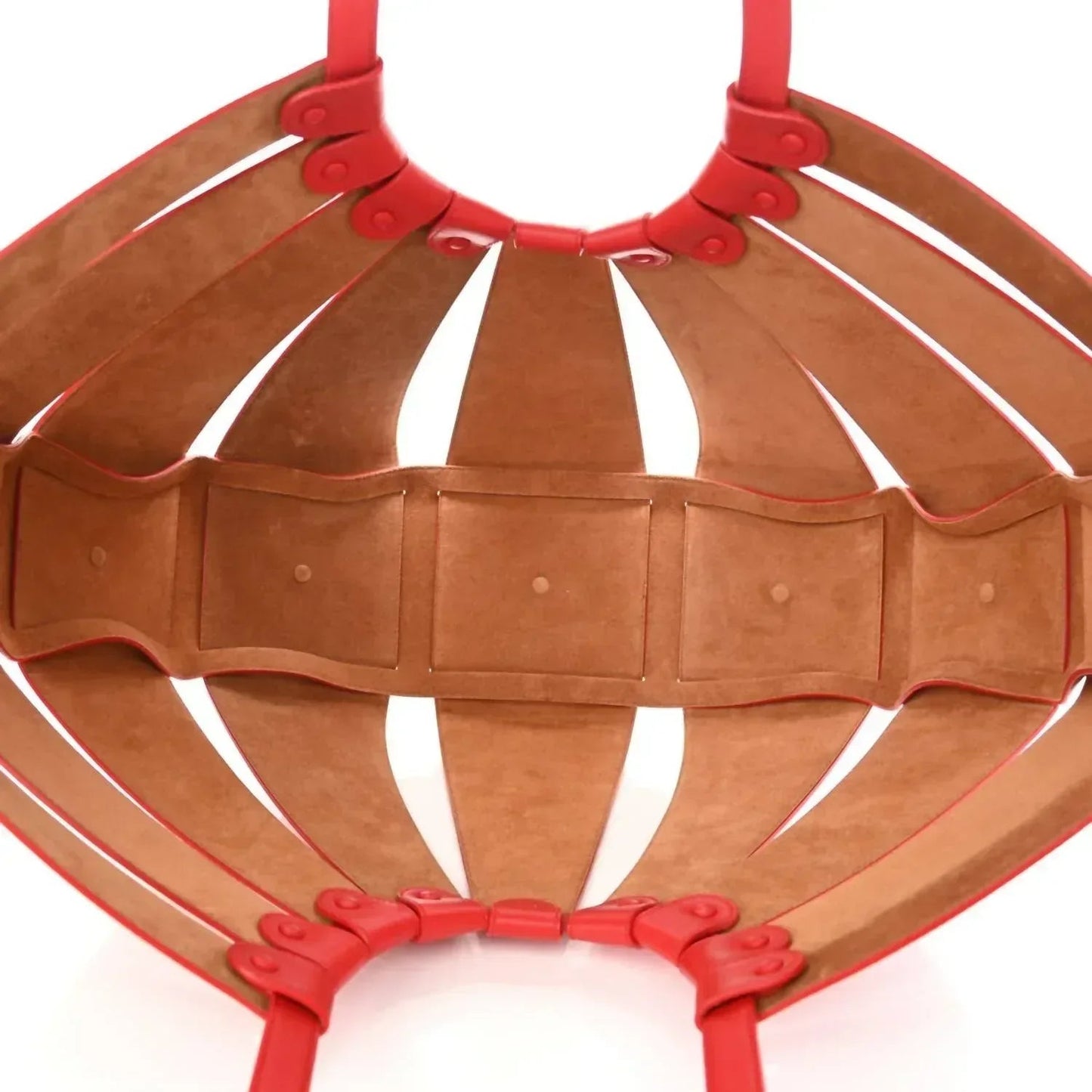 Women's French Calfskin Shell Shoulder Bag