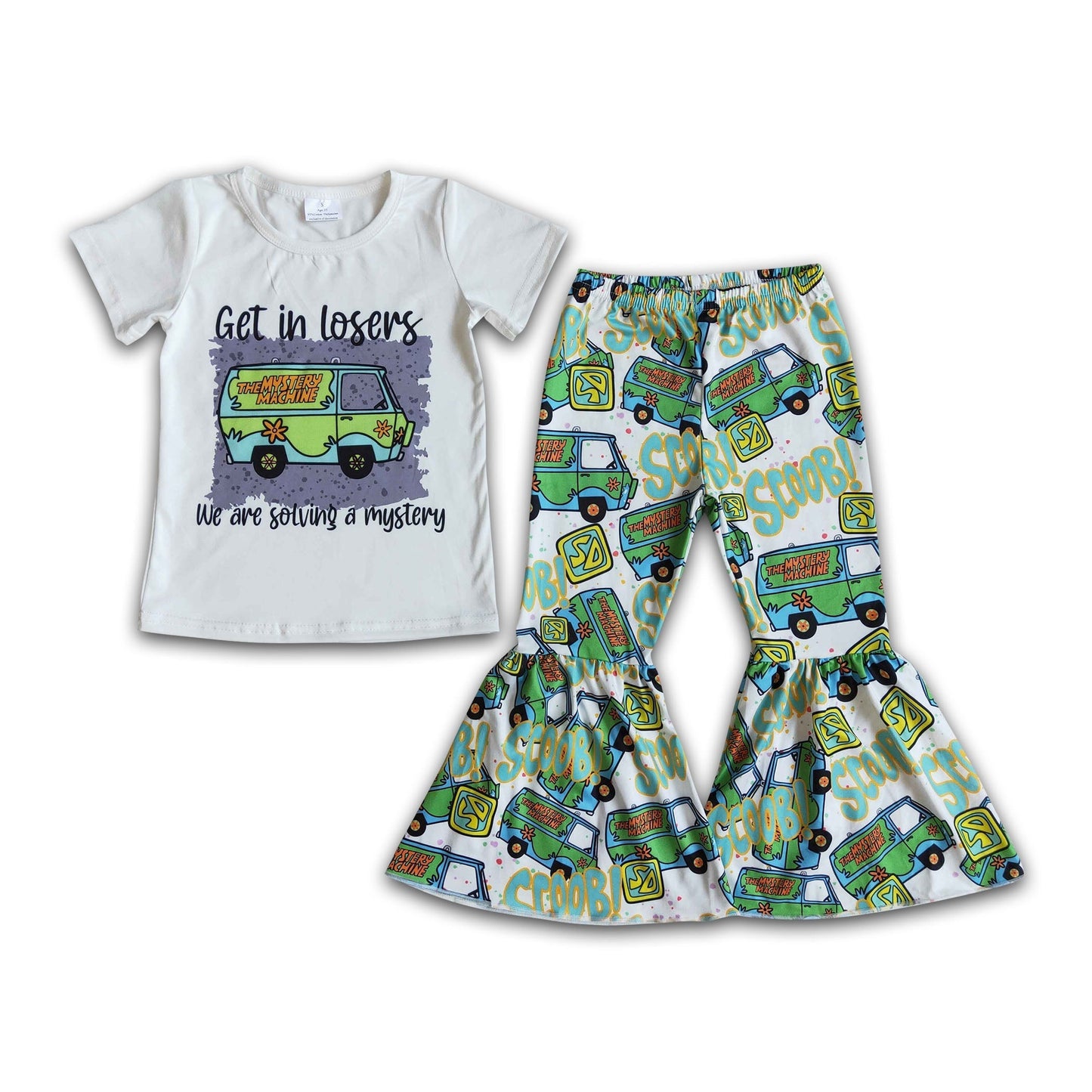 Rein mit euch, ihr Verlierer, wir lösen ein Geheimnis – Shirt, Hose, Kinderbekleidungsset für Mädchen