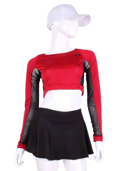 Women's Mesh Crop Top