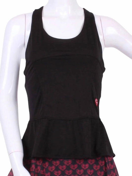 Women's Ruffle Tennis Tank Top