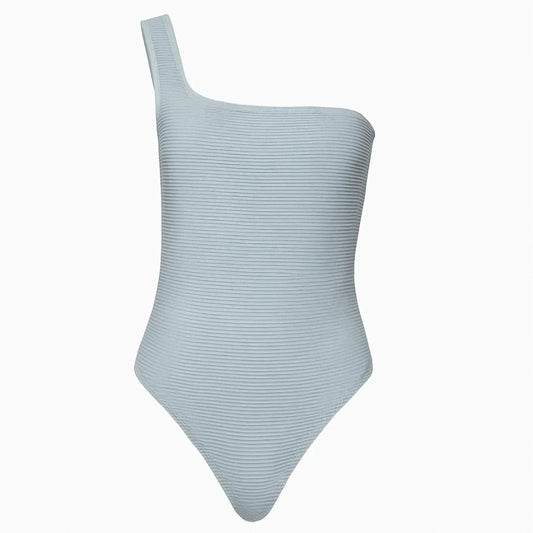Cassidy One Shoulder Maillot Bathing Suit/Body Suit