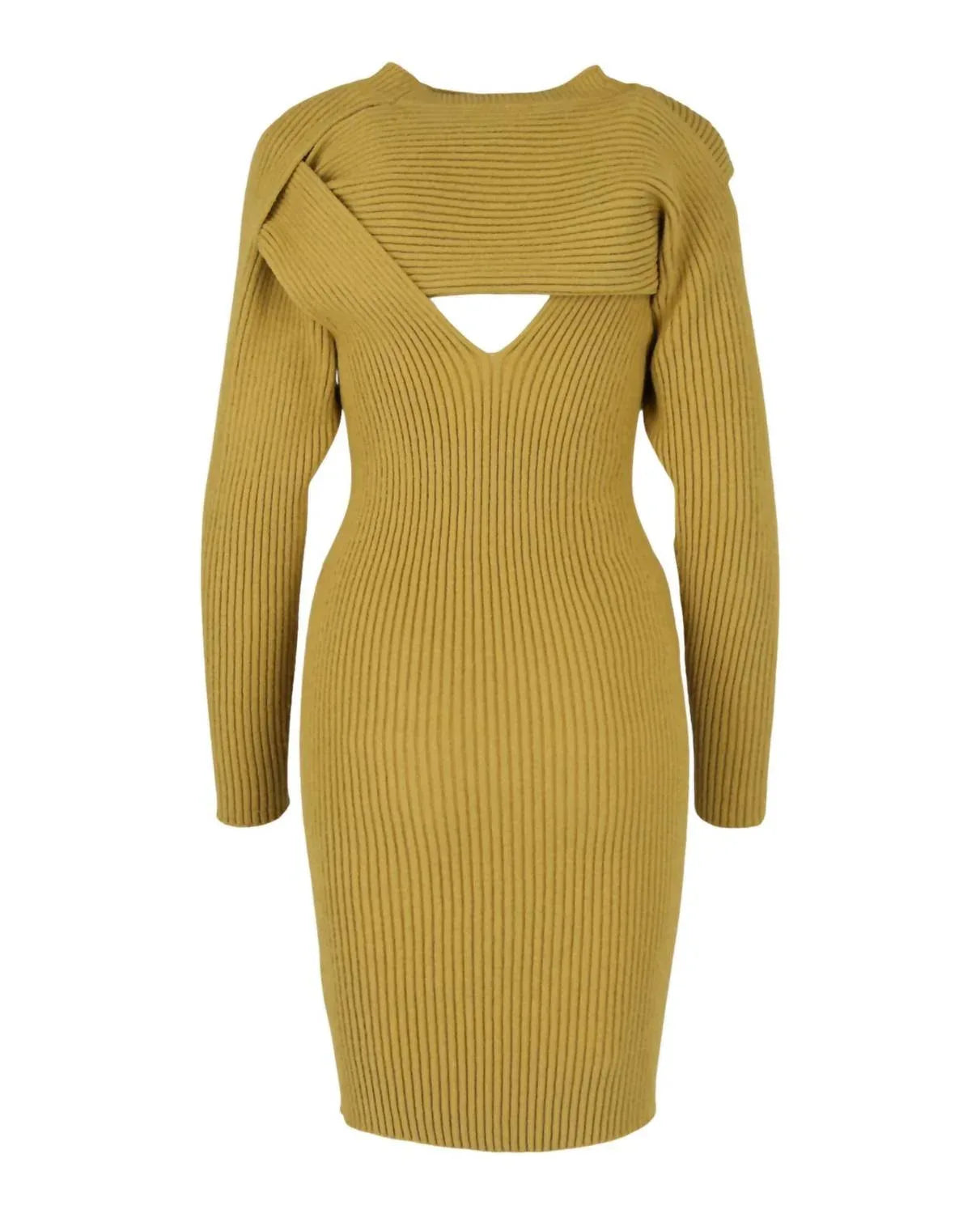 Women's Ribbed-knit Dress