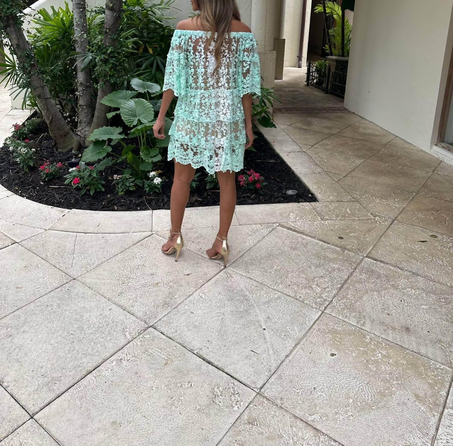 Neo Cuba See Through Short Dress