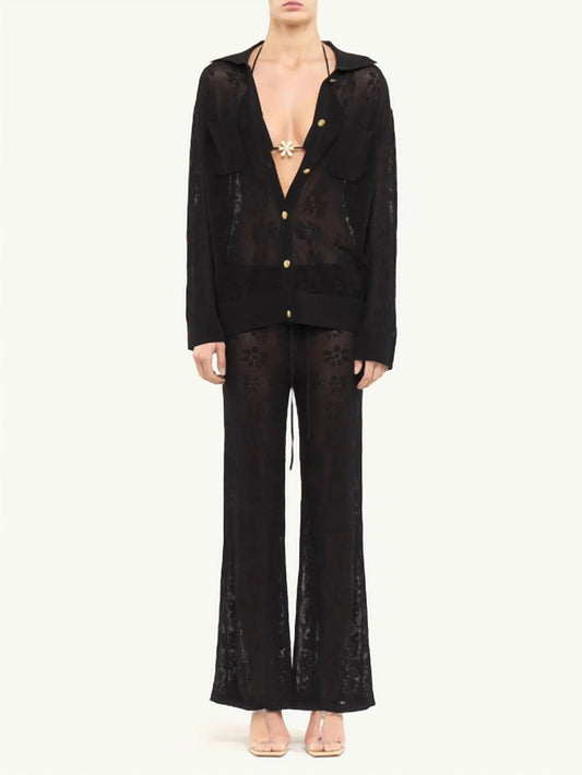Delilah Crochet Pant