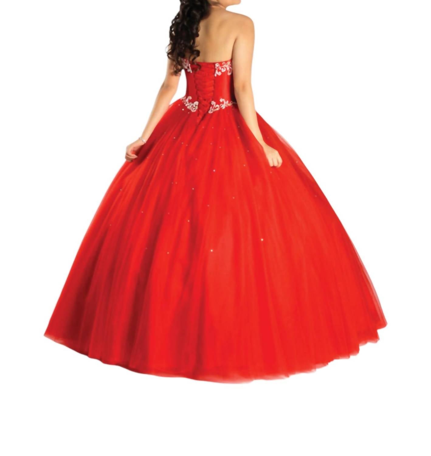 Königliches Schatz-Ballkleid mit Ärmeln