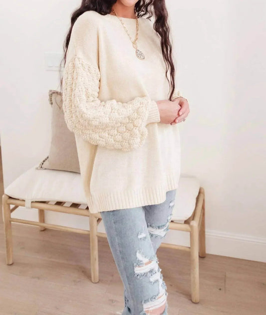 Bubbly B Sweater