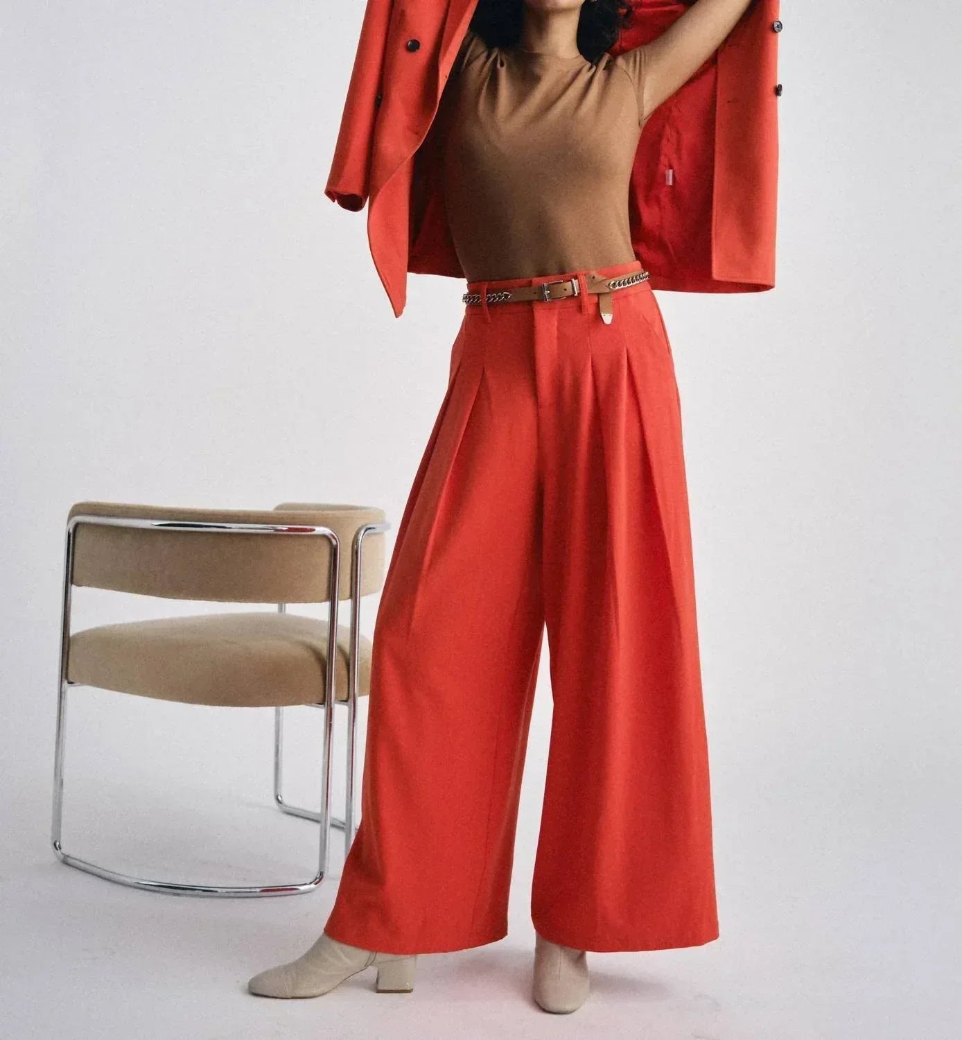 All Day Palais Hose mit weitem Bein