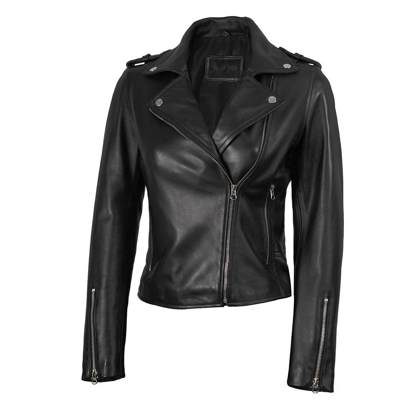Kirsten Biker-Lederjacke für Damen