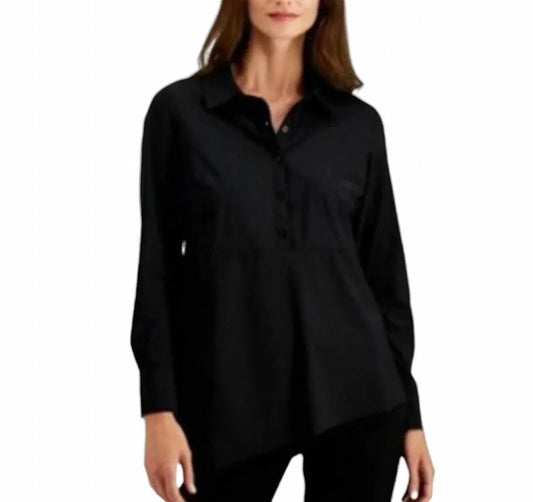 Women's Button Long-sleeve Blouse