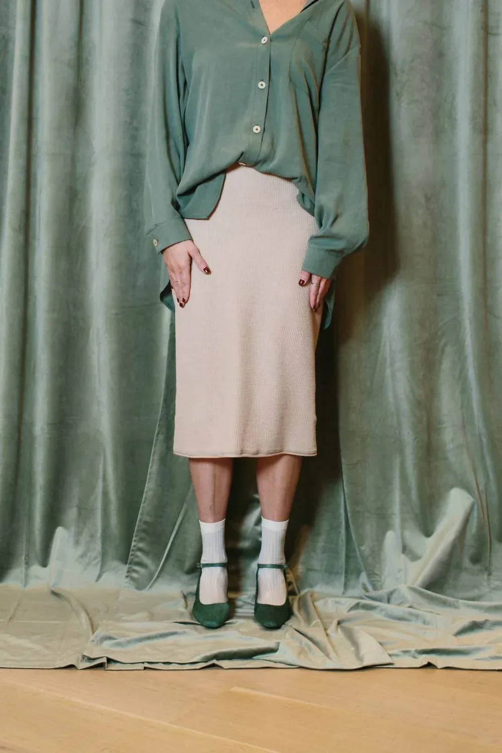 Essential Waffle Skirt