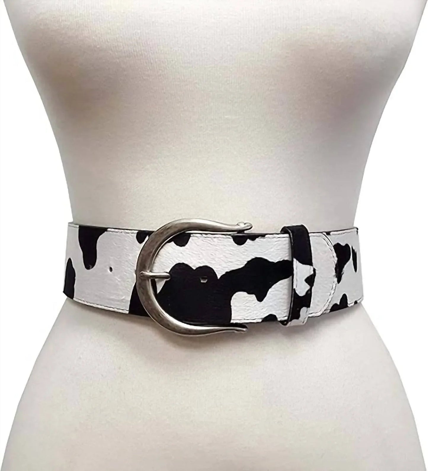 Women's Animal Print Jean Belt