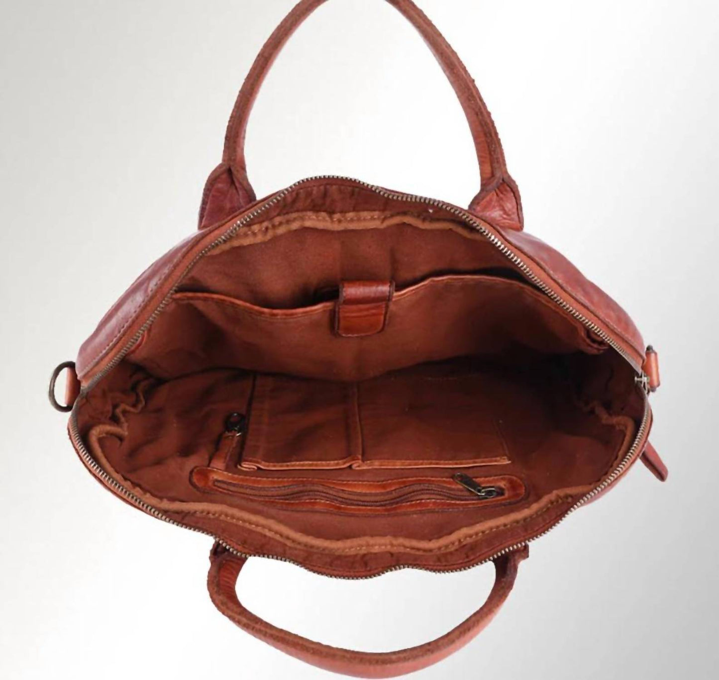 Aktentasche Echtes Leder Western-Tasche
